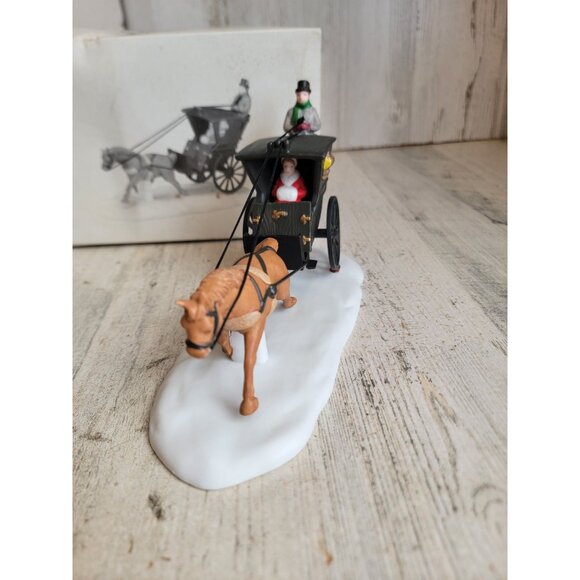 Dept 56 55816 Kings road cab heritage village accessory Xmas - Picture 4 of 12